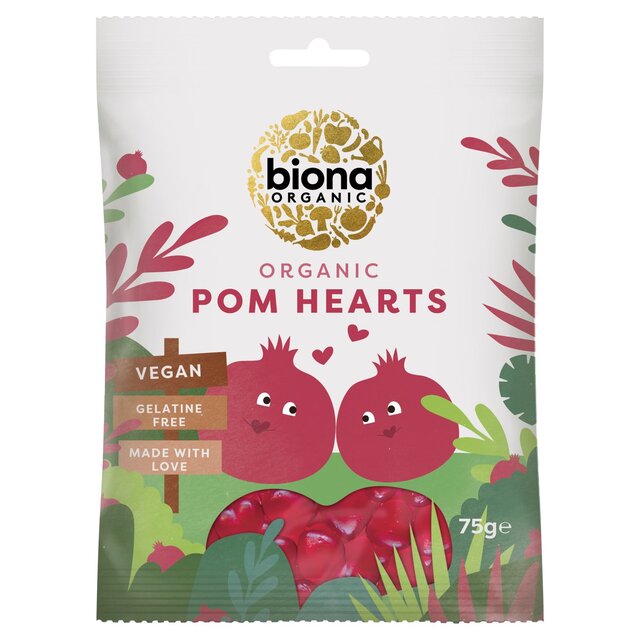 Biona Hearts de granada orgánica 75G