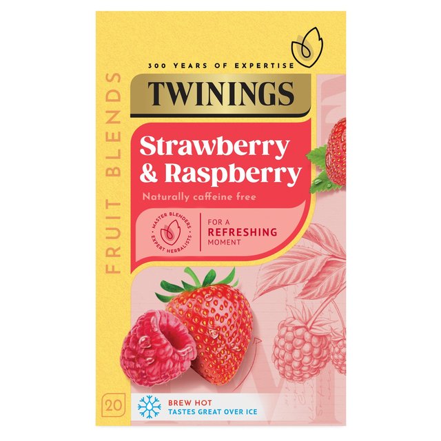 Twinings Strawberry & Himbeer Tea 20 Teebeutel