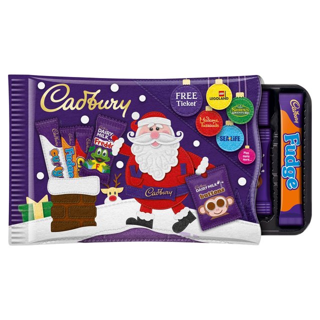 Cadbury Christmas Small Chocolate Selection Box 89g