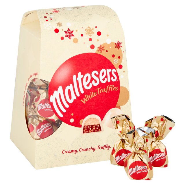 Maltesers Truffles White Chocolate Gift Box 200g