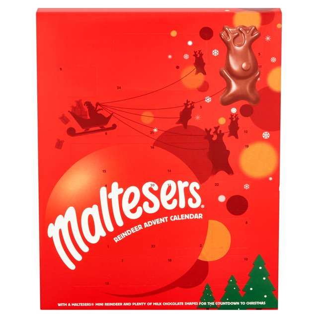 Maltesers Reindeer Chocolate Christmas Advent Calendar 108g