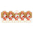 Lindt Santas 5 x 10g