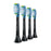 Philips Sonicare Brush Heads Premium Plaque Defense RFID (negro) 4 por paquete