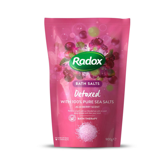 Sales de baño de terapia de desintoxicación de radox 900g