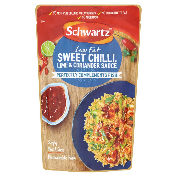 Schwartz Sweet Chili Lime & Koriandersauce für Fisch 300 g