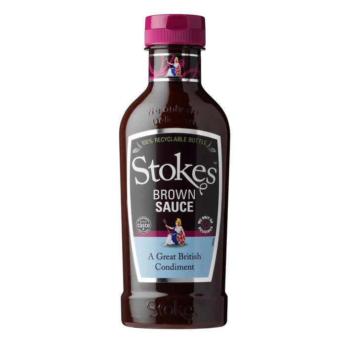 Stokes salsa marrón real apretada 505g