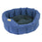 EarthBound Classic Waterproof Round Navy Dog Bed medio
