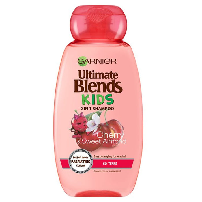 Garnier Ultimate mélange 2-en-1 pour enfants Cherry & Almond No Tears Shampoo 250ml