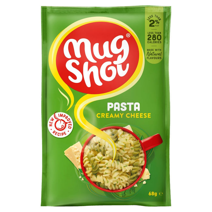 Mug Shot Pasta Cremosa De Queso 68g 